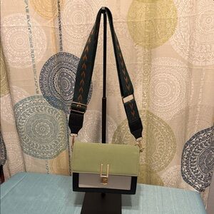 Elegant Multi-Color Crossbody Bag